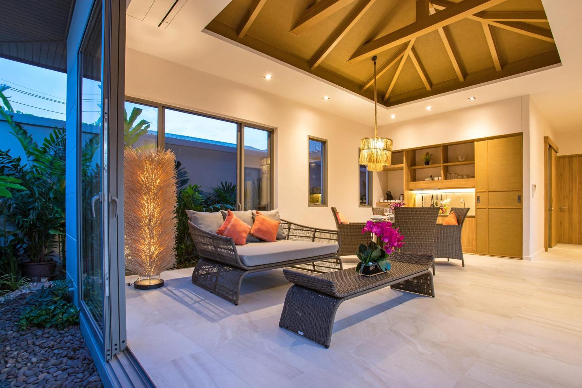 Boutique Resort 2Br Villa Dalaa 2, Pure Water Pool, Kamala-stranden Eksteriør bilde